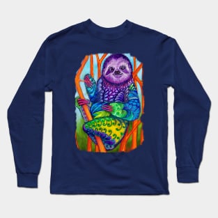 Slothy Long Sleeve T-Shirt